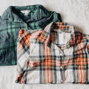 Bundle of Old Navy Flannels